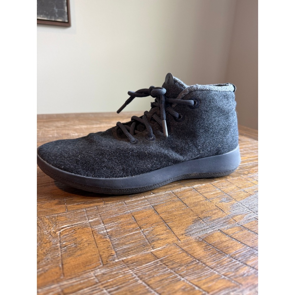 Allbirds Woolโ Runner Mizzle Charcoal Grey Merino Wool Mid Top Sneakers Men 10